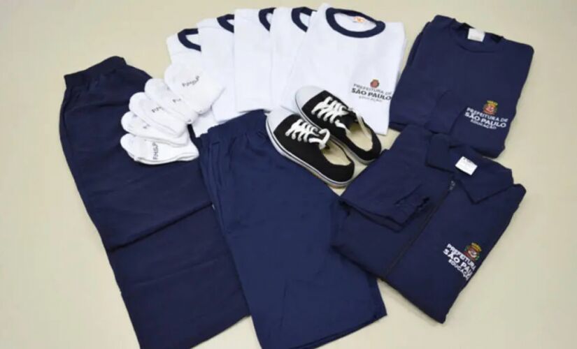 Uniforme escolar da rede p&uacute;blica municipal da cidade de S&atilde;o Paulo