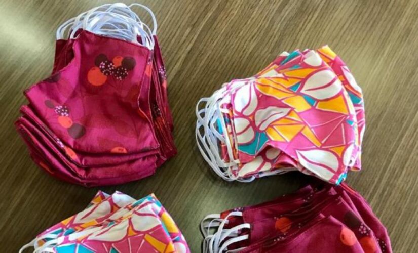 Segundo a presidente do Fundo, ideia de confeccionar as máscaras surgiu de sua lembrança da época do nascimento de seu primeiro filho, época em que eram utilizadas máscaras de tecidos.