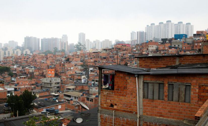 Comunidade de Paraisópolis, na zona sul de São Paulo