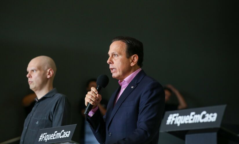 Bruno Covas e Jo&atilde;o Doria