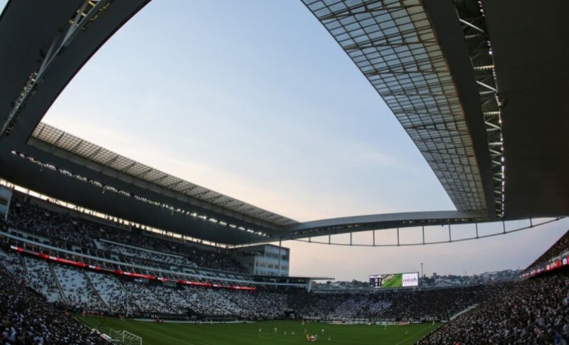 Neo Química Arena, estádio do Corinthians, na zona leste da Capital.