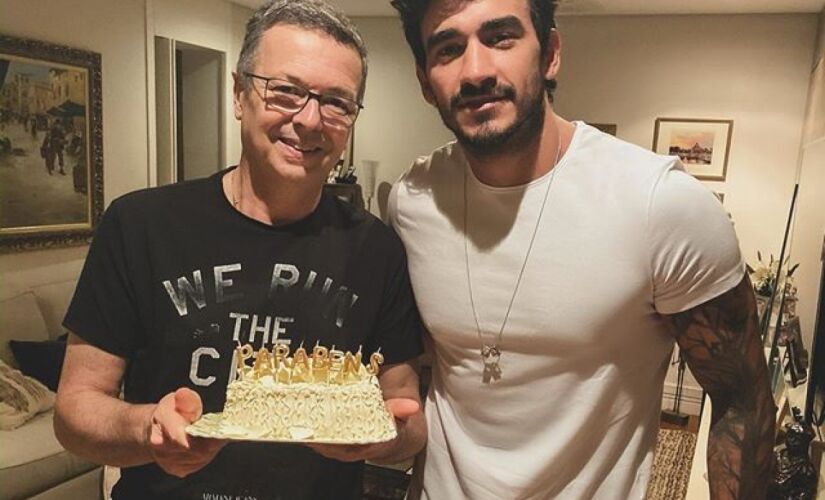 Guilherme Napolitano e pai