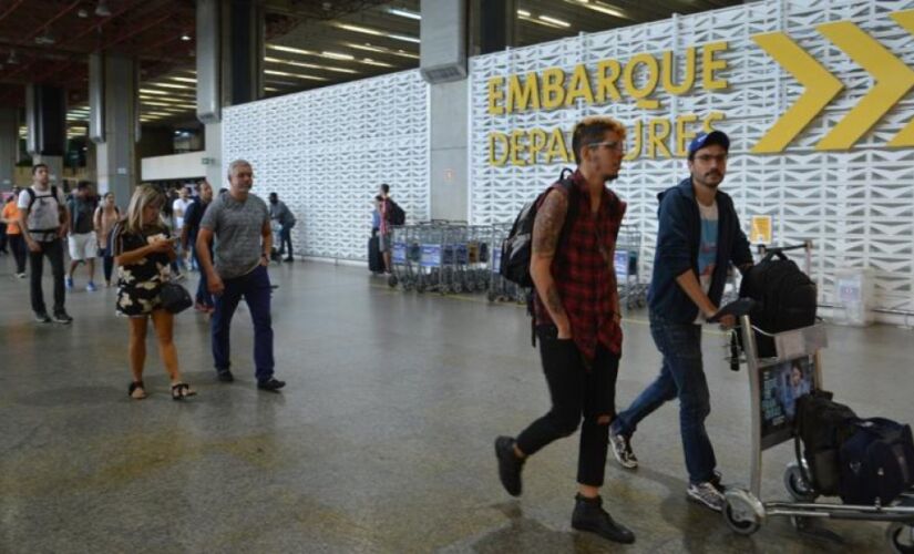 Aeroporto Internacional de Guarulhos, em S&atilde;o Paulo