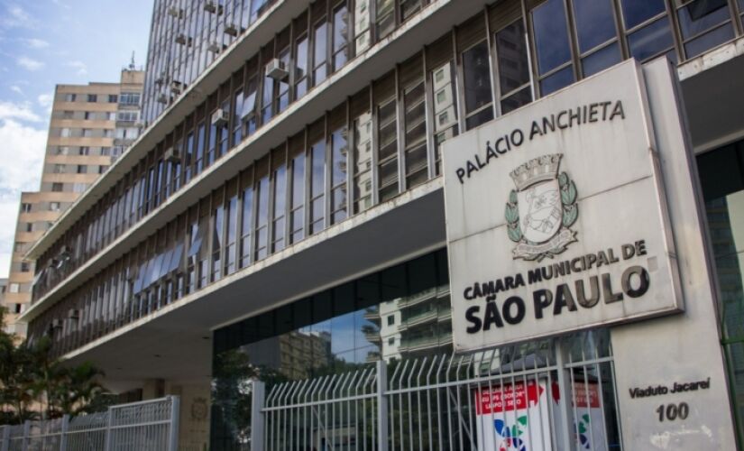 Sede da Câmara Municipal de São Paulo, no centro da Capital