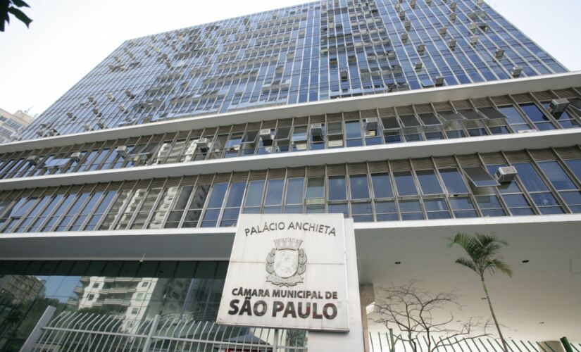 C&acirc;mara Municipal de S&atilde;o Paulo, na regi&atilde;o central da Capital