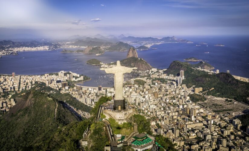 Vista a&eacute;rea do Rio de Janeiro