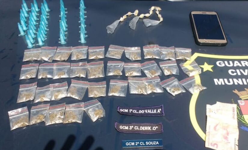 Adolescente é flagrado com drogas em Iperó 