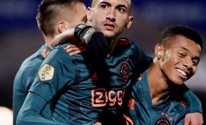O Ajax, do brasileiro David Neres, estava empatado na liderança com o AZ Alkmaar