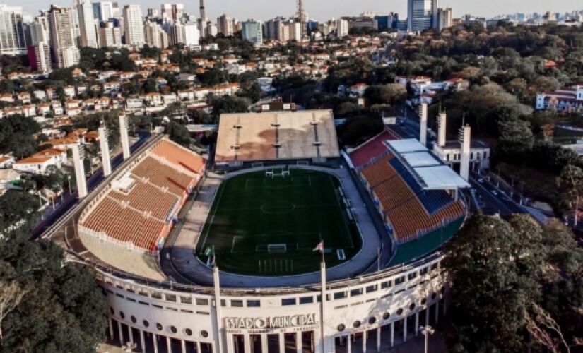 Estádio do Pacaembu, na zona oeste de São Paulo