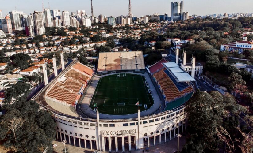 Estádio do Pacaembu, na zona oeste de São Paulo