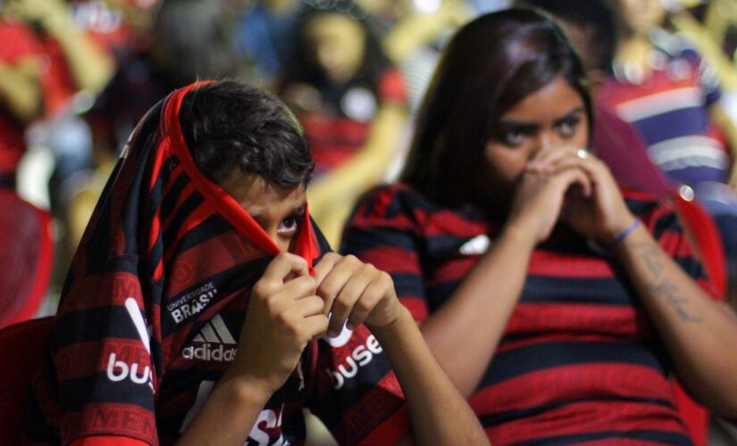 Cena do filme "Aqui é Flamengo", dirigido pelo jornalista Rafael Luis Azevedo 