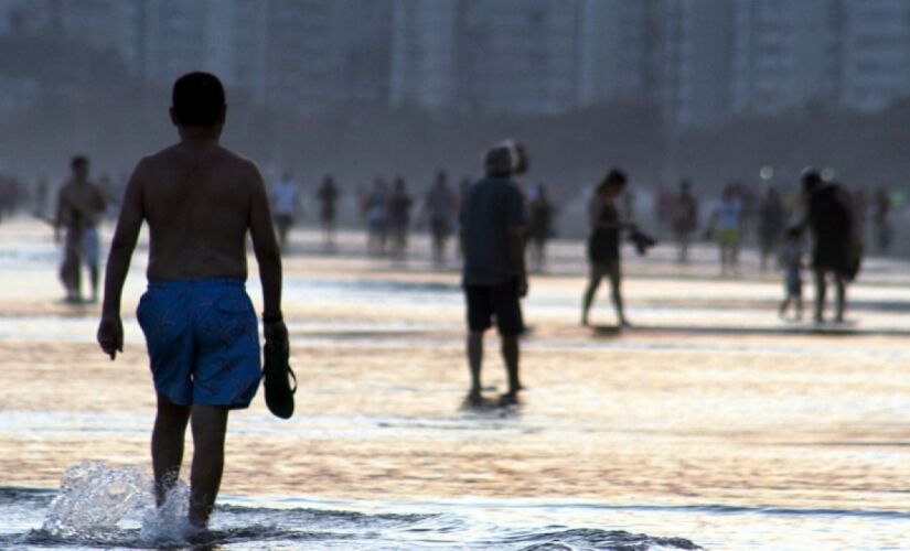 Cidade de Santos, no litoral sul paulista