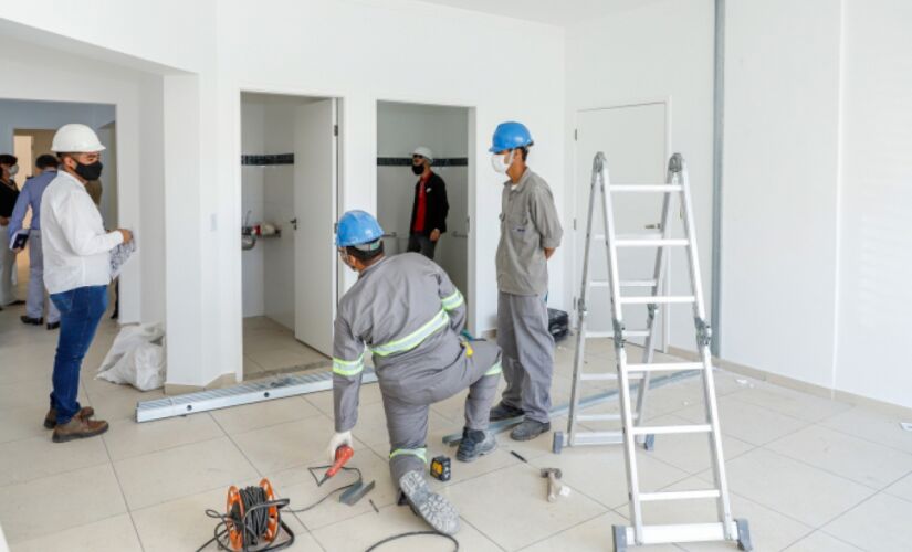 O local que segue em obras funcionará na rua Espírito Santo, 27, centro