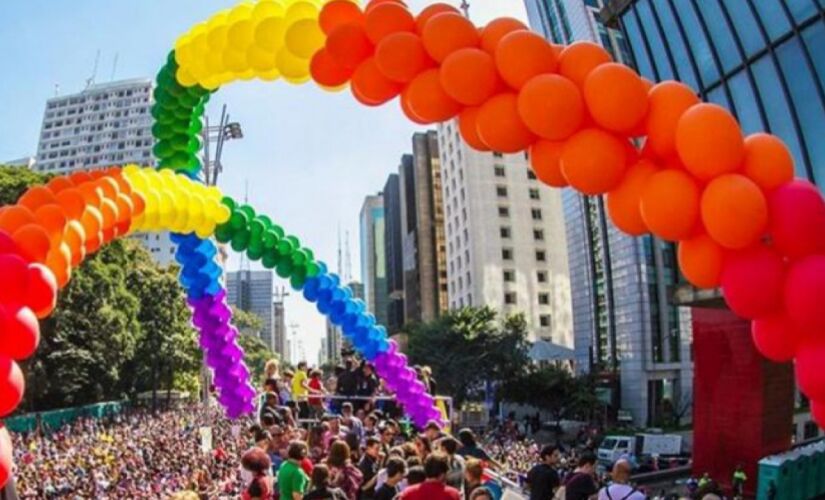 Parada do Orgulho LGBT+, em São Paulo