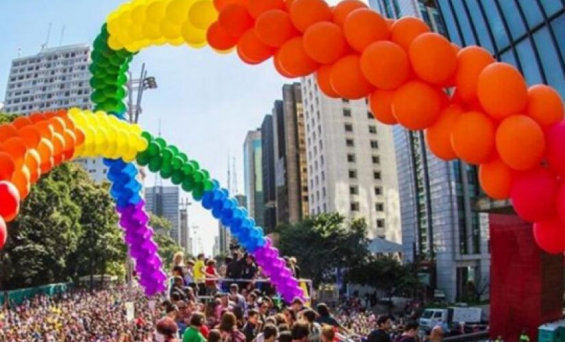 Parada do Orgulho LGBT+, em São Paulo