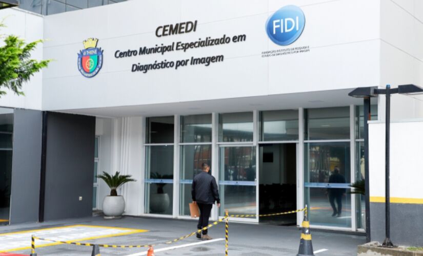 Fachada do Centro Municipal Especializado em Diagnóstico por Imagem