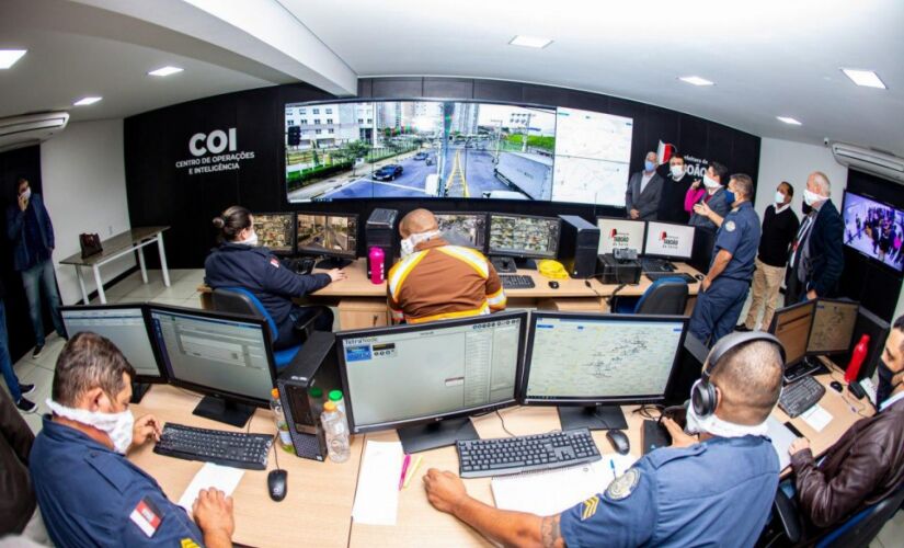 40 câmeras com alta resolução estarão à disposição do Centro de Operações e Inteligência 