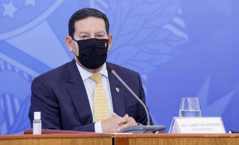 O vice-presidente da República, Hamilton Mourão também comanda o Conselho da Amazônia
