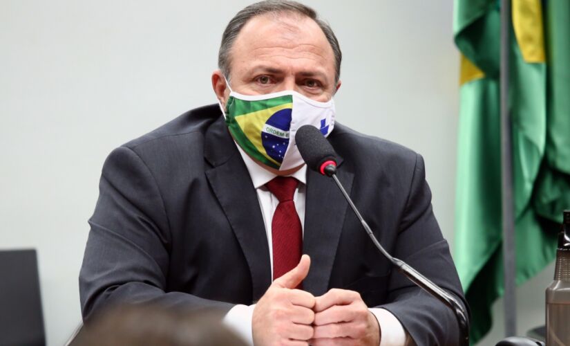 O ministro interino da Saúde, Eduardo Pazuello falou sobre a vacinação durante reunião ministerial 