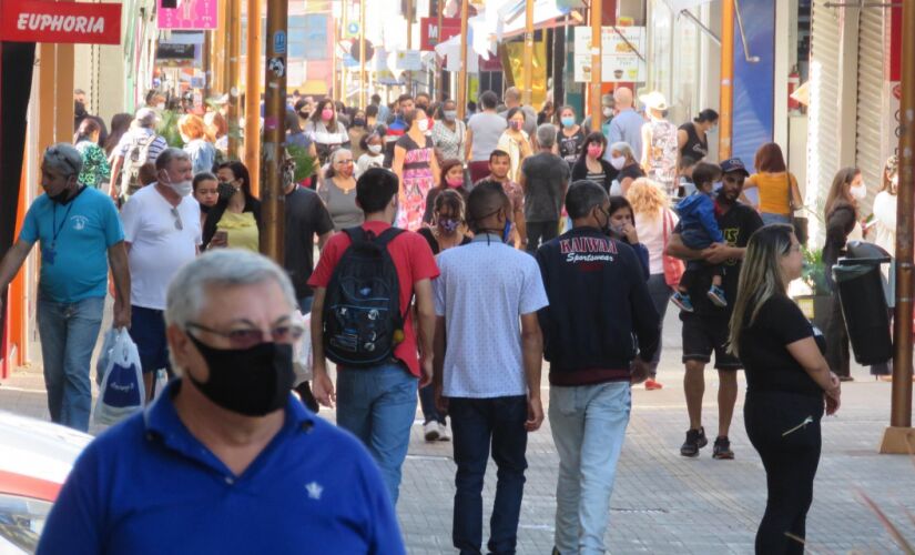 Movimenta&ccedil;&atilde;o em Sorocaba, no interior de S&atilde;o Paulo
