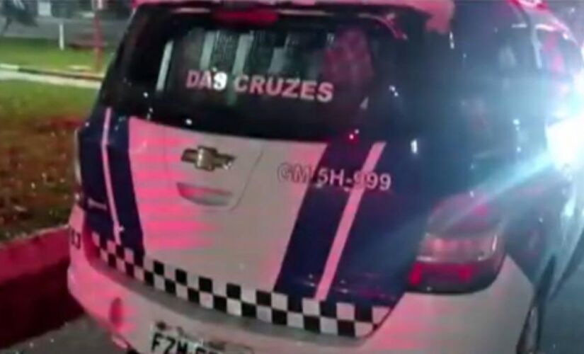 Viatura da guarda também foi atacada durante a ação em Mogi das Cruzes 