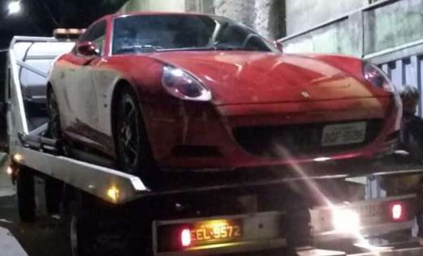 Veículo estava pouco danificado e foi devolvido ao proprietário