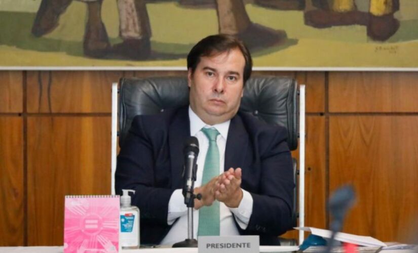 Presidente da Câmara dos Deputados, Rodrigo Maia (DEM-RJ)