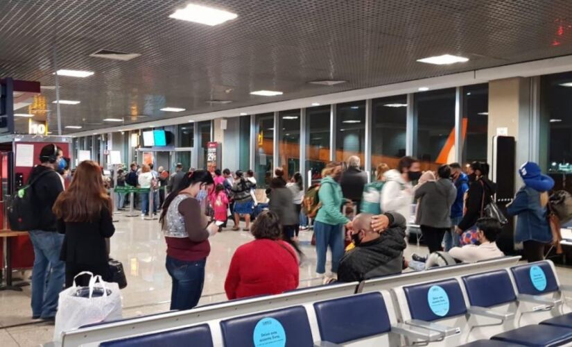 Aeroporto de Congonhas, na zona sul da Capital