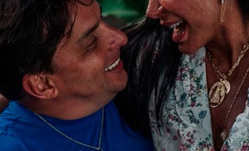 Gretchen e marido