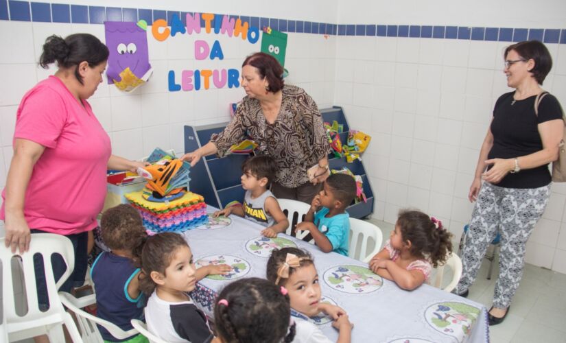 O considerável aumento no número de vagas só é possível porque o Município está ampliando as EMs João Batista Resine Alves e Idalina da Conceição Pereira

