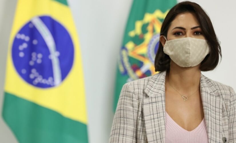 A primeira-dama, Michelle Bolsonaro