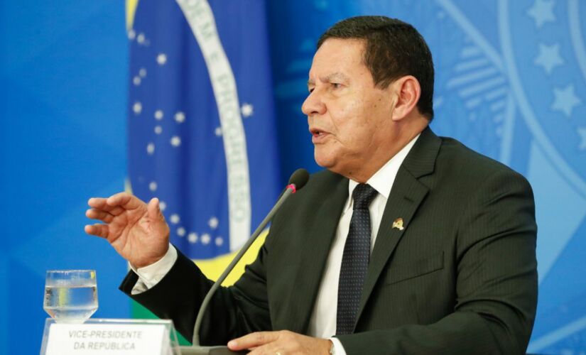 Hamilton Mourão disse que risco de crise é algo a ser enfrentado