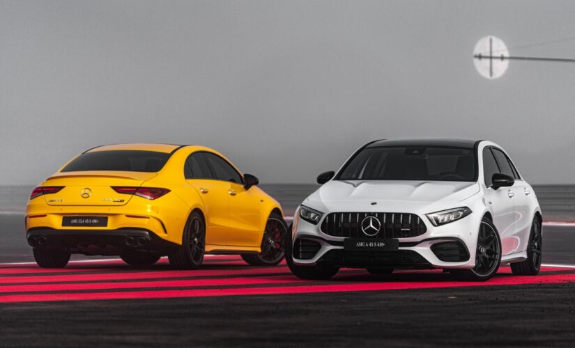 Mercedes-AMG A 45 S 4Matic+ e CLA 45 S 4Matic+