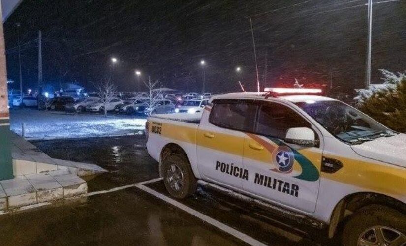 Neve em Bom Jardim da Serra, Santa Catarina