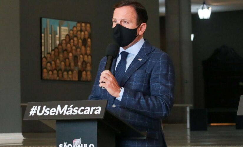 O governador paulista João Doria afirmou que  "tinha a  obrigação" de fazer um alerta ao presidente