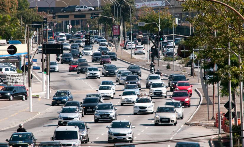 Avenida Radial Leste, na zona leste da cidade de São Paulo