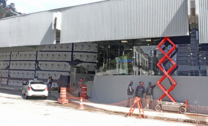 Cerca de 90% da obra já está concluída. As 28 lojas e guichês da Rodoviária serão mantidos
