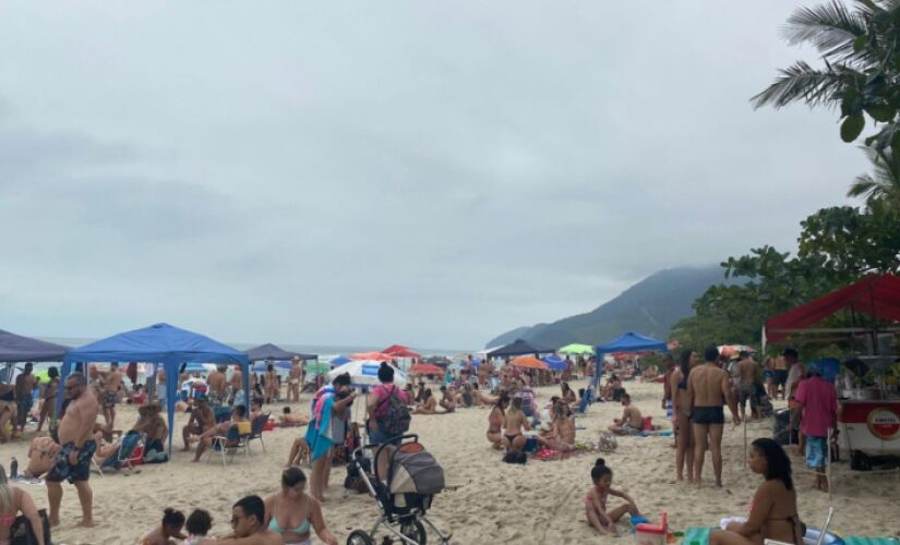 Praia de Maresias, em São Sebastião