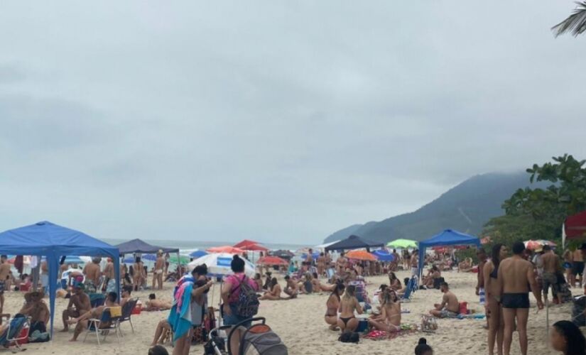 Praia de Maresias, em São Sebastião