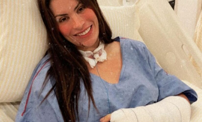 A médica Dieynne Saugo agradeceu o apoio recebido durante a sua recuperação