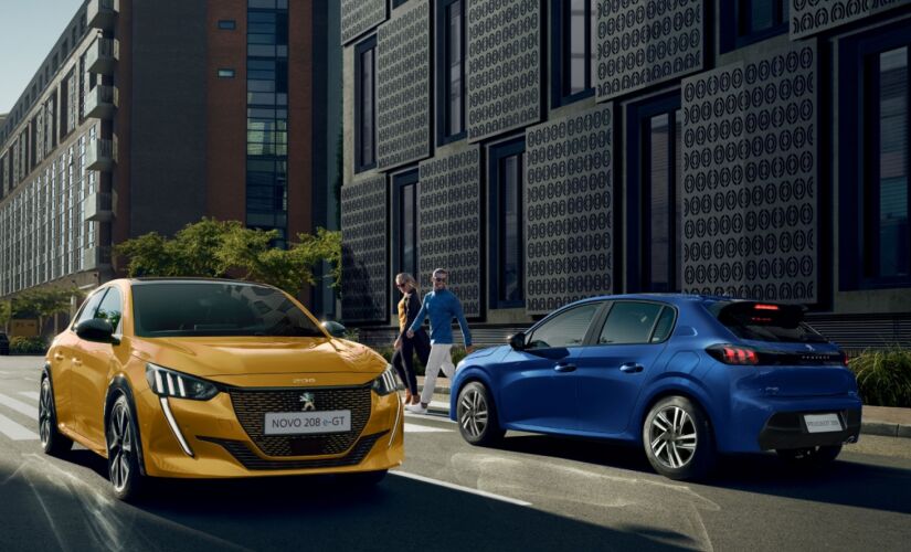 Peugeot 208 e-GT e do Peugeot 208 2021