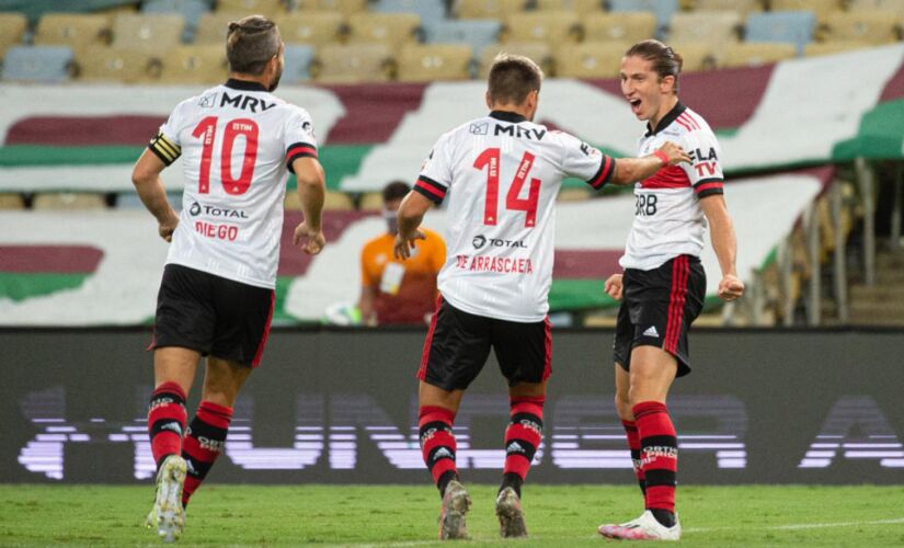 Flamengo venceu por 2 a 1