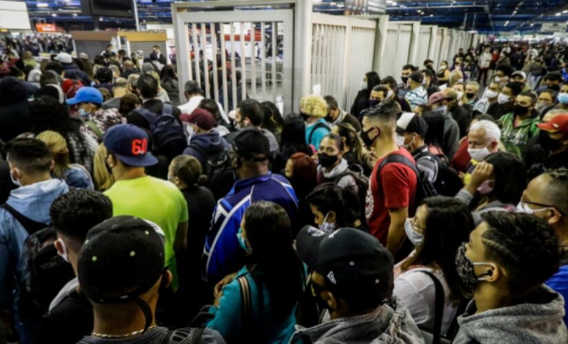 Movimentação na estação Barra Funda do Metrô (arquivo)