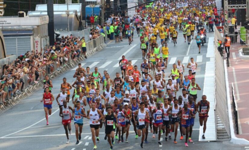 Corrida de São Silvestre, na avenida Paulista (arquivo)