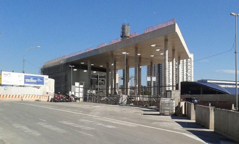 Segundo a Secretaria de Transportes Metropolitanos, as obras da esta&ccedil;&atilde;o Vila S&ocirc;nia est&atilde;o conclu&iacute;das e agora ser&aacute; feito os trabalhos de acabamento 