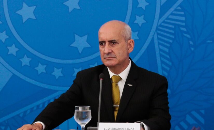 O ministro da  Secretaria de Governo, Luiz Eduardo Ramos