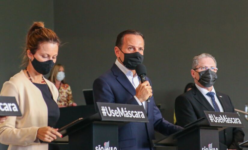 Jo&atilde;o Doria, governador do estado de S&atilde;o Paulo
