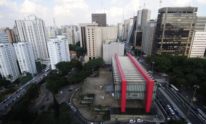 Vista a&eacute;rea da cidade de S&atilde;o Paulo