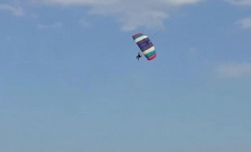 Paraquedismo, em foto de arquivo