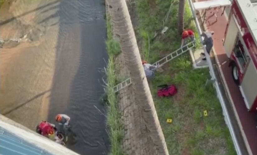 Cadeirante morreu após ter sido jogado do viaduto da rua 13 de Maio no Rio Bauru, no centro de Bauru
